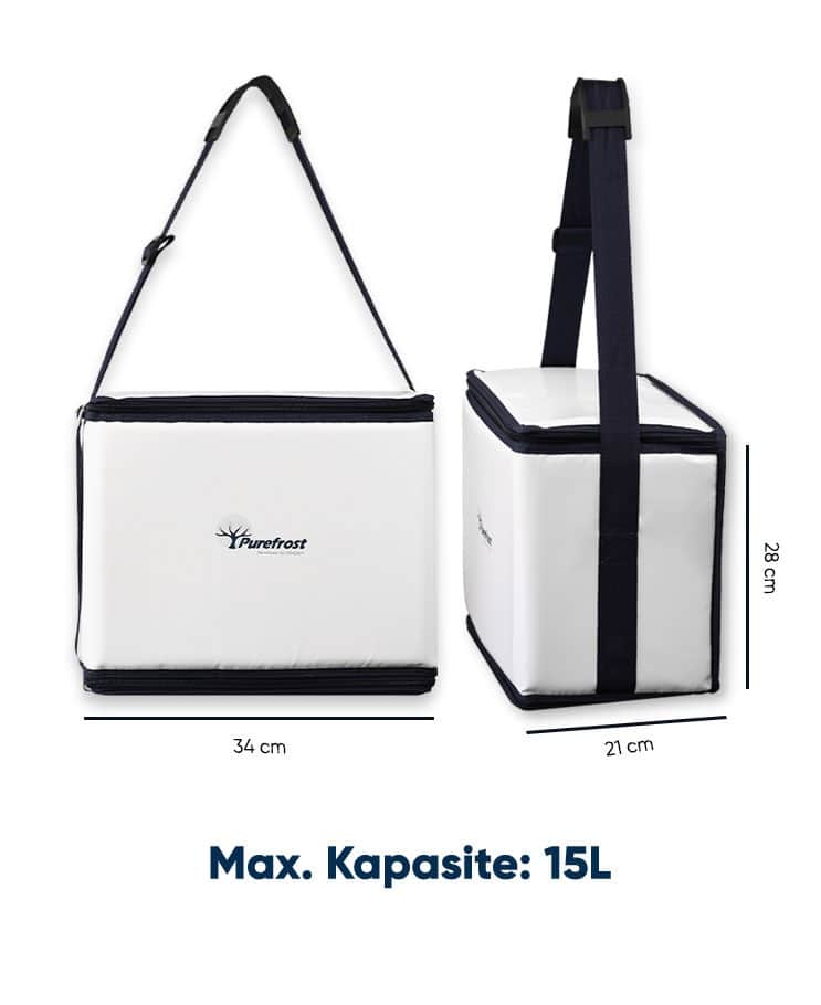 PUREFROST PF15 Folding Ice-Free Cooler Bag 15L | Keeps Cold for Up to 16 Hours 3