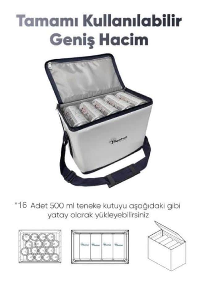 PUREFROST PF15 Folding Ice-Free Cooler Bag 15L | Keeps Cold for Up to 16 Hours 5