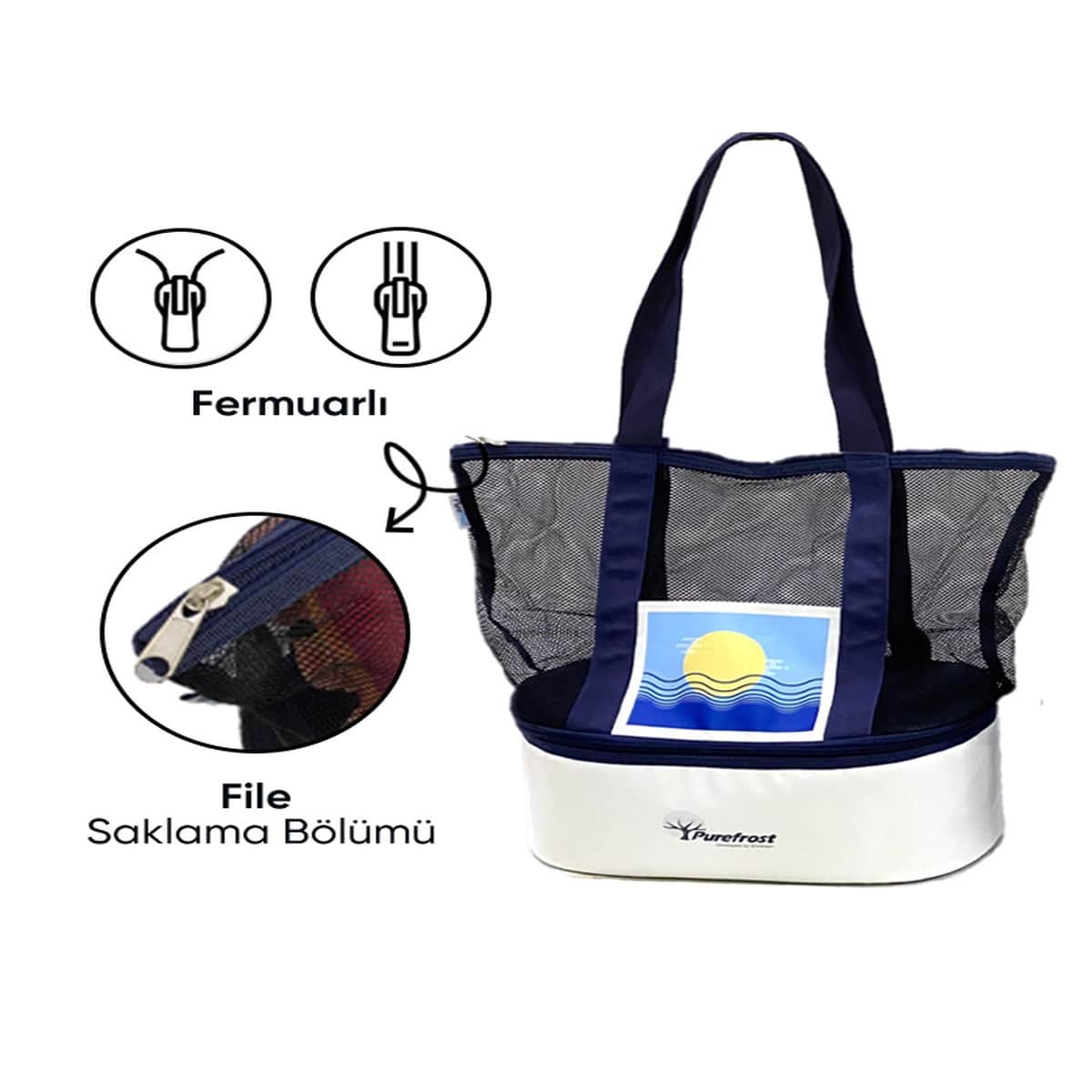 Purefrost PF12 Electric-Free & Ice-Free Thermal Travel Beach Bag 4