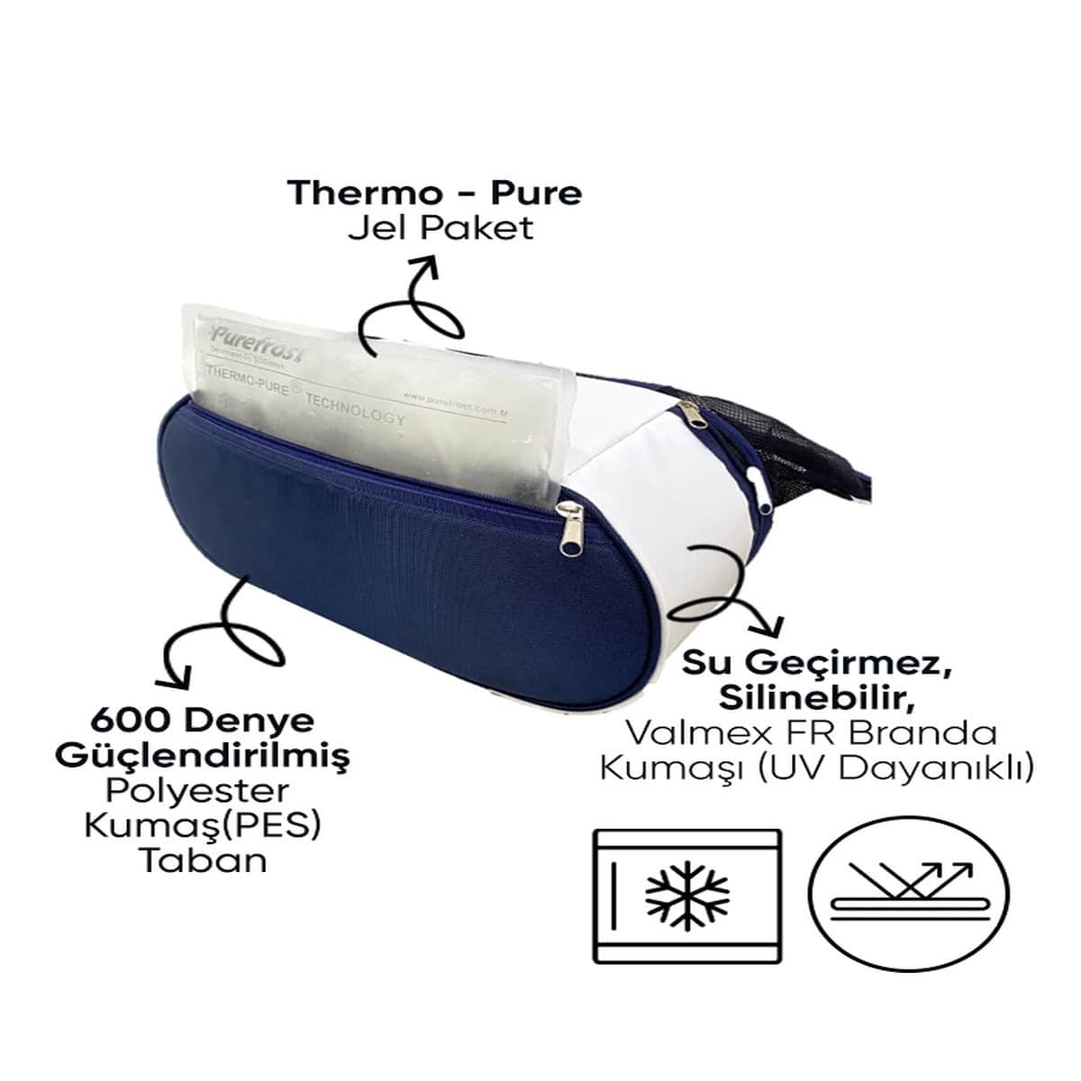 Purefrost PF12 Electric-Free & Ice-Free Thermal Travel Beach Bag 5